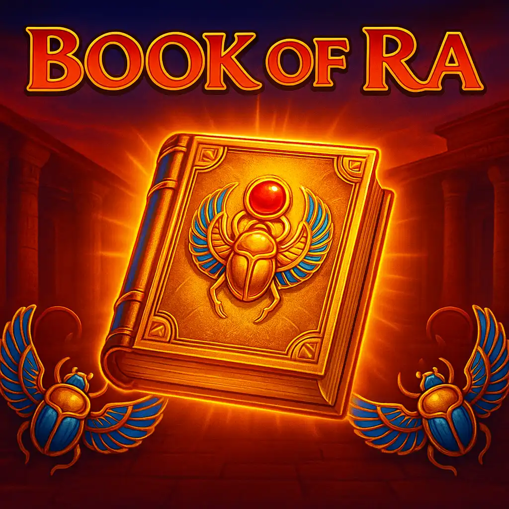 Book of Ra slot game screenshot