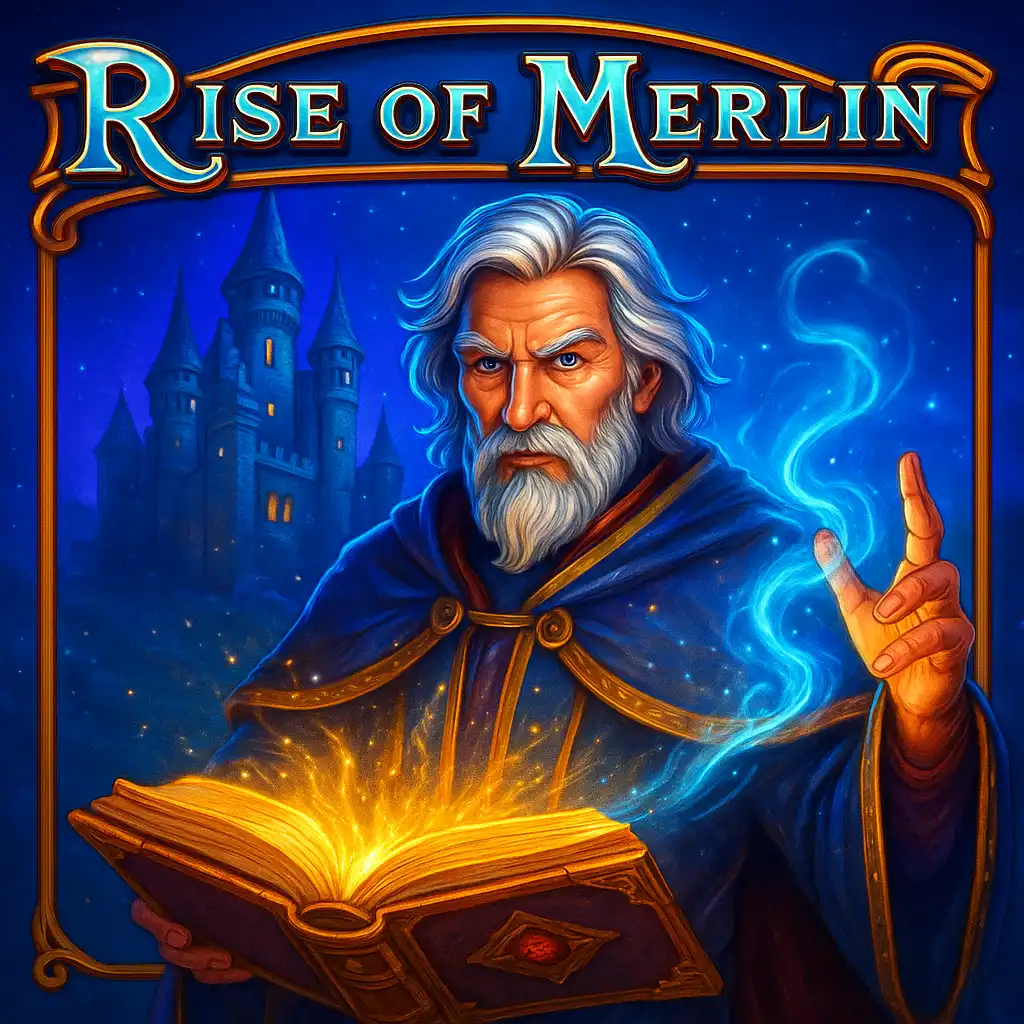 Rise of Merlin slot game screenshot